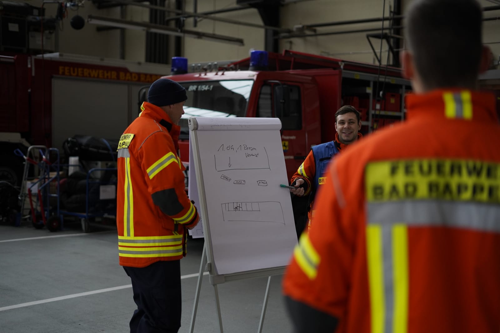 Einsatzkräfte der Feuerwehr Bad Rappenau im Ehrenamt