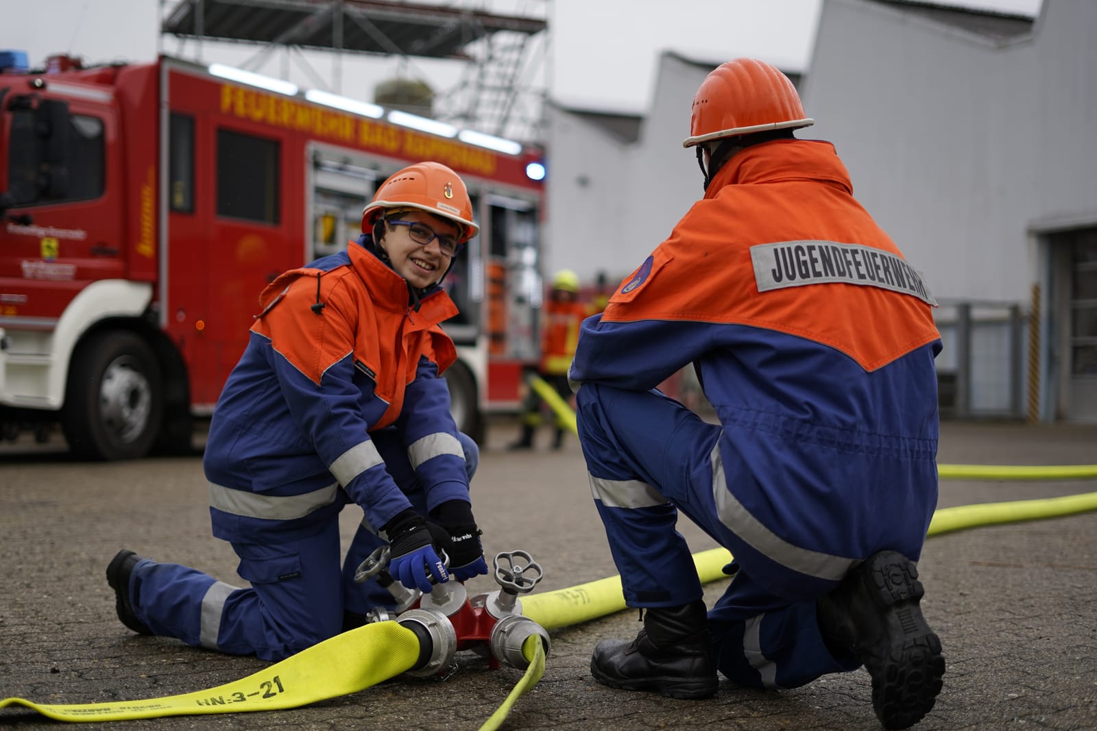 Gruppenbild der Jugendfeuerwehr Bad Rappenau